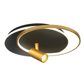 A-415-3S SİYAH YUVARLAK LEDLİ AVİZE - 1