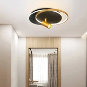 A-415-3S SİYAH YUVARLAK LEDLİ AVİZE - 3