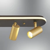 A-415-2S 2Lİ SPOTLU LEDLİ AVİZE SİYAH - 4