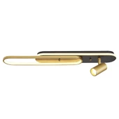 A-415-1S TEK SPOTLU LEDLİ AVİZE SİYAH - 1