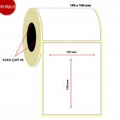 Barkod 100x150 Termal Etiket Eko Termal 250 Sarım 10 Rulo (2500 Adet) - 1