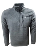 Nike N01371 Erkek Slim Fİt Yarım Fermuarlı Polar Sweatshirt - 9