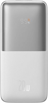 Baseus Bipow Pro Overseas 10000 mAh 20W Dijital Ekranlı Powerbank Beyaz Teşhir - 2
