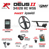 Deus 2 Dedektör - 34x28cm FMF Başlık, WS6 Kulaklık, Ana Kontrol Ünitesi - 2