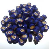 30 Adet 10 mm Polimer Kil Fimo Noel Baba Figürü Fimo Boncuk - 1