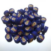 30 Adet 10 mm Polimer Kil Fimo Noel Baba Figürü Fimo Boncuk - 3
