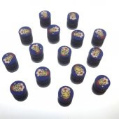 30 Adet 10 mm Polimer Kil Fimo Noel Baba Figürü Fimo Boncuk - 5