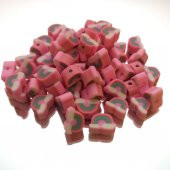 30 Adet 10 mm Polimer Kil Fimo Gökkuşağı Figürü Fimo Boncuk - 4