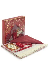 Kızımın Sesli Namaz Öğretici Seccade Seti Kırmızı(Namaz Kıldıran Cihaz) thumbnail 1