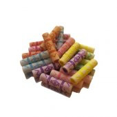 40 Adet Karışık Pastel Renk Retro Boru Boncuk Hobi Boncuğu Takı Malzemesi - 2