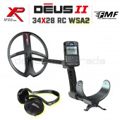 Deus 2 Dedektör - 34x28cm FMF Başlık, Ana Kontrol Ünitesi, WSA2 Kulaklık - 1