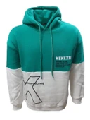 Tarz Cool T01215 Erkek Oversize Kapüşonlu Baskılı Üç İplik Sweatshirt thumbnail 5