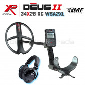 Deus 2 Dedektör - 34x28cm FMF Başlık, Ana Kontrol Ünitesi, WSA2XL Kulaklık - 1