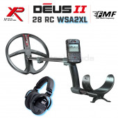 Deus 2 Dedektör - 28cm FMF Başlık, Ana Kontrol Ünitesi, WSA2XL Kulaklık - 1