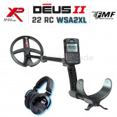 Deus 2 Dedektör - 22,5cm FMF Başlık, Ana Kontrol Ünitesi, WSA2XL Kulaklık - 1