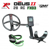 Deus 2 Dedektör - 28cm FMF Başlık, Ana Kontrol Ünitesi, FX03 Kulaklık - 1