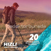 Deus 2 Dedektör - 28cm FMF Başlık, Ana Kontrol Ünitesi, FX03 Kulaklık - 7