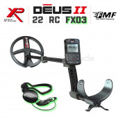 Deus 2 Dedektör - 22,5cm FMF Başlık, Ana Kontrol Ünitesi, FX03 Kulaklık - 1