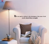 Duvar Sticker Kelimeler Felsefe İlham Ofis Alıntı Ünlü Sözler Ofis, Çalışma Odası Sticker - 1