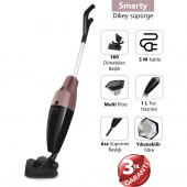 Sarex - SR-5010 Smarty Dikey Elektrikli Süpürge - Rose - 1
