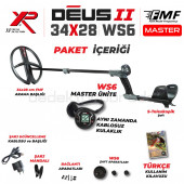 Deus 2 Dedektör - 34x28cm FMF Başlık, WS6 Master - 2