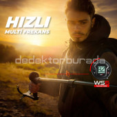Deus 2 Dedektör - 22,5cm FMF Başlık, WS6 Master - 7