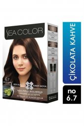 SEA COLOR KİT SAÇ BOYASI-6.7-ÇİKPLATA KAHVE - 1