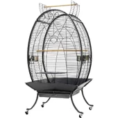Dayang Oval Papağan Kafesi Ayaklı 89X60X159 - 1