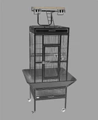 Dayang A10 S Papağan Kafesi Ayaklı  45.7 X 45.7 X 156 Cm thumbnail 1