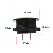 VOLTMETRE PANO TİP 28MM BOMBE TİP - 3