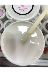 Lady red line LADY RED LİNE builder gel protez tırnak jel OPAL 75ml pilastik amber kavanoz - 1