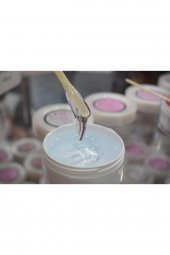 Lady red line LADY RED LİNE builder gel protez tırnak jel CLEAR 75ml pilastik amber kavanoz - 2