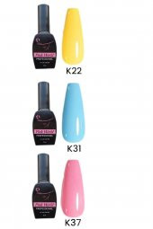 Lady red line Kalıcı Oje [12ml] 3lü Set K37 K22 K31 - 1