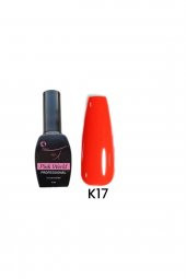Lady red line Kalıcı Oje 12ml [açık Kırmızı] K17 - 1