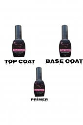Lady red line Kalıcı Oje[coat 3lü Set]12ml - 1