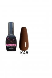 Lady red line Kalıcı Oje 12 ml K45 Çikolata Kahverengi - 1