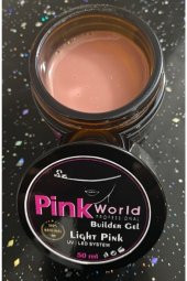 Lady red line Protez Tırnak Jeli (LİGHT PİNK) Builder Gel 50ml - 2