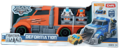 CTOYS Taşıyıcı Tır Ve Robota Dönüşüne Mini Araçlar Turuncu - 1