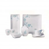 Korkmaz Link Collection 28 Parça Kare Kahvaltı Takımı A8587 - 1