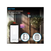 Neutron NTL-MC-02WBM Kapı Titreşim Ve Darbe Sensörlü Manyetik Kontak WİFİ thumbnail 1