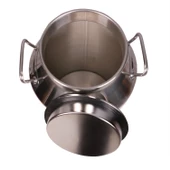 KURTSAN 40 LT PASLANMAZ TAŞIMA GÜĞÜMÜ KİLİTLİ KAPAKLI - KP02095 thumbnail 2