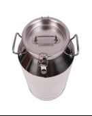 KURTSAN 50 LT PASLANMAZ TAŞIMA GÜĞÜMÜ KİLİTLİ KAPAKLI - KP02097 - 4