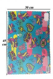 Beslenme Bezi Yıkanabilir 30x45 cm 1 Adet Paten Beslenme Örtüsü Okul Öncesi Kreş Anasınıfı İlkokul İçin İdeal - 1