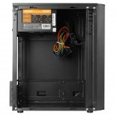Everest SABER RGB Led Şeritli Peak 250W Akrilik Yan Panel Mini-T Gaming Oyuncu Kasası - 4