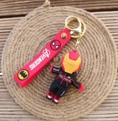 Anahtarlık Ironman Marvel Silikon Anahtarlık Çanta Süsü Karakter Figür Oyuncak 15762 thumbnail 1