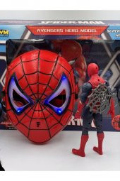 Prestij BVM Oyuncak Spiderman Figür ve Maske Oyun Seti FAB.7212 - 1