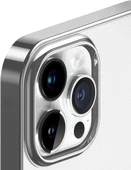 iPhone 14 Pro Max Kılıf Magsafe Özellikli Titanyum Seri Silikon Kapak - 8