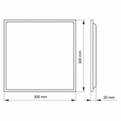 WONDEKS 20W 30X30 LED BACKLIGHT CLİP-İN PANEL BEYAZ - 2