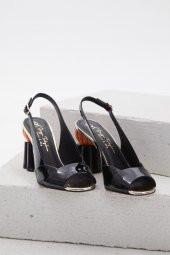 Duygushoesbag Hakiki deri Özel Tasrım Kadın Ayakkabı - 3