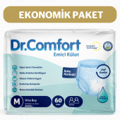 Dr.Comfort Yetişkin Emici Külot  Medium 30Lu 2 Paket 60 Adet - 1